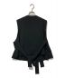 Ujoh (ウジョー) Pocket W Belted Vest ブラック サイズ:2：17000円