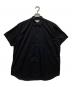 COMME des GARCONS SHIRT（コムデギャルソンシャツ）の古着「FOREVER Short Sleeve Woven Shirt ショートスリーブシャツ」｜ブラック