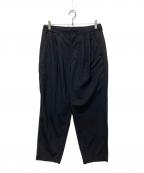 SCYEサイ）の古着「Wool Pleated Trousers ウールプリーツ トラウザーパンツ」｜ブラック