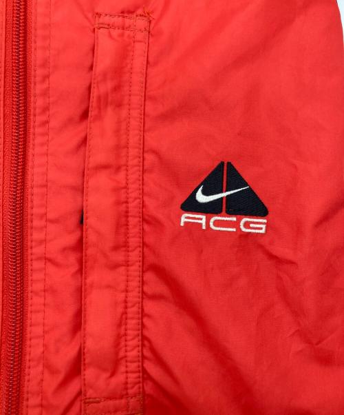NIKE ACG（ナイキエーシージー）NIKE ACG (ナイキエージーシー) 90s-00s パッカブルジャケット レッド サイズ:Lの古着・服飾アイテム