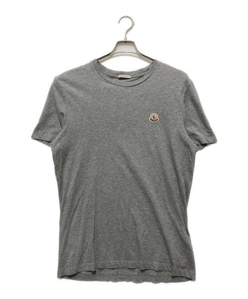 MONCLER（モンクレール）MONCLER (モンクレール) SS T-SHIRT / コットン半袖Tシャツ グレー サイズ:Lの古着・服飾アイテム