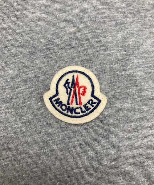 MONCLER（モンクレール）MONCLER (モンクレール) SS T-SHIRT / コットン半袖Tシャツ グレー サイズ:Lの古着・服飾アイテム