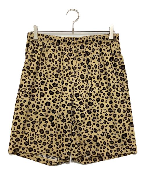 WILD THINGS（ワイルドシングス）WILD THINGS (ワイルドシングス) BASE SHORTS ベースショーツ ハーフパンツ レオパード サイズ:Lの古着・服飾アイテム