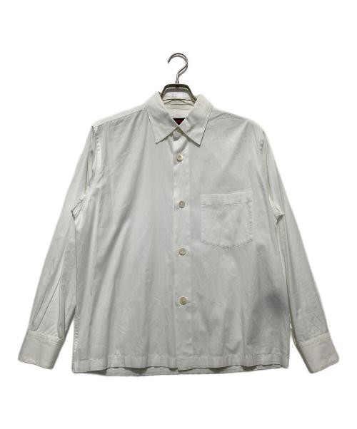 CABAN（キャバン）CABAN (キャバン) コットンブロード オーバーサイズシャツ ホワイト サイズ:Ｍの古着・服飾アイテム