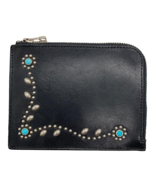 htc（エイチティーシー）HTC (エイチティーシー) L字レザーコインケース ブラックの古着・服飾アイテム