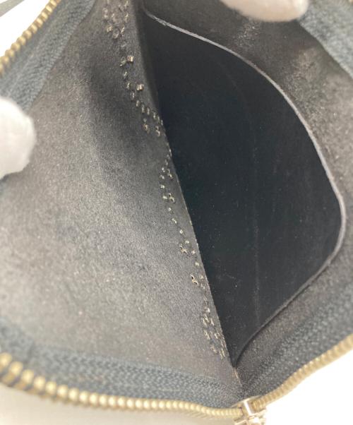 htc（エイチティーシー）HTC (エイチティーシー) L字レザーコインケース ブラックの古着・服飾アイテム