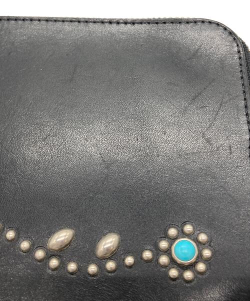 htc（エイチティーシー）HTC (エイチティーシー) L字レザーコインケース ブラックの古着・服飾アイテム