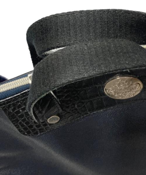 Orobianco（オロビアンコ）Orobianco (オロビアンコ) 2WAYブリーフバッグ ネイビーの古着・服飾アイテム