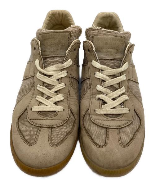 Maison Martin Margiela（メゾンマルタンマルジェラ）Maison Martin Margiela (メゾンマルタンマルジェラ) ジャーマントレーナー ベージュ サイズ:43の古着・服飾アイテム