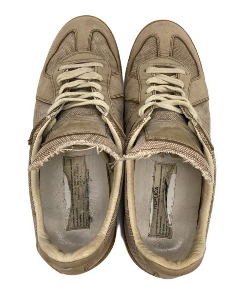 Maison Martin Margiela（メゾンマルタンマルジェラ）Maison Martin Margiela (メゾンマルタンマルジェラ) ジャーマントレーナー ベージュ サイズ:43の古着・服飾アイテム