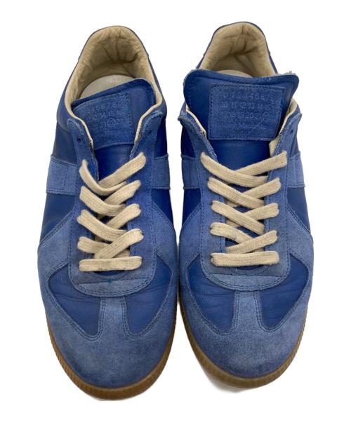 Maison Martin Margiela（メゾンマルタンマルジェラ）Maison Martin Margiela (メゾンマルタンマルジェラ) REPRICA ジャーマントレーナー ブルー サイズ:42の古着・服飾アイテム