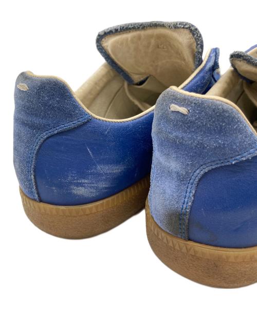 Maison Martin Margiela（メゾンマルタンマルジェラ）Maison Martin Margiela (メゾンマルタンマルジェラ) REPRICA ジャーマントレーナー ブルー サイズ:42の古着・服飾アイテム