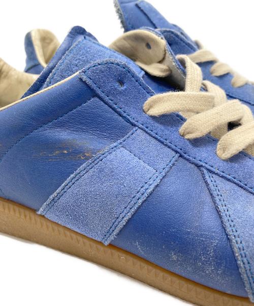 Maison Martin Margiela（メゾンマルタンマルジェラ）Maison Martin Margiela (メゾンマルタンマルジェラ) REPRICA ジャーマントレーナー ブルー サイズ:42の古着・服飾アイテム