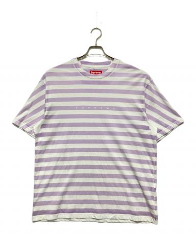 トップス SUPREME Overprint Stripe S/S Top 中古・古着通販】SUPREME (シュプリーム) 24SS Overprint Stripe S/S