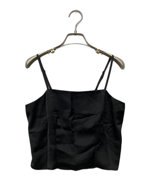 Snidel（スナイデル）Snidel (スナイデル) 金ボタンジレワンピース ブラックの古着・服飾アイテム