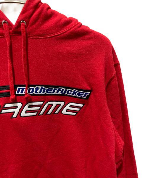 SUPREME（シュプリーム）SUPREME (シュプリーム) 19SS Motherfucker Hooded Sweatshirt レッド サイズ:Mの古着・服飾アイテム