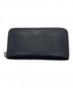 TOM FORDトムフォード）の古着「ラウンドファスナー長財布」｜ブラック