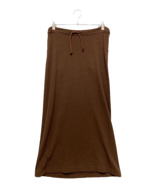 Y's（ワイズ）Y's (ワイズ) ロングスカート ブラウン サイズ:3の古着・服飾アイテム