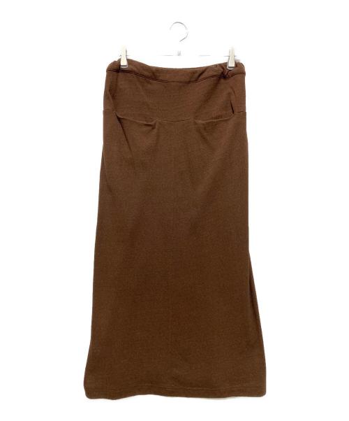 Y's（ワイズ）Y's (ワイズ) ロングスカート ブラウン サイズ:3の古着・服飾アイテム