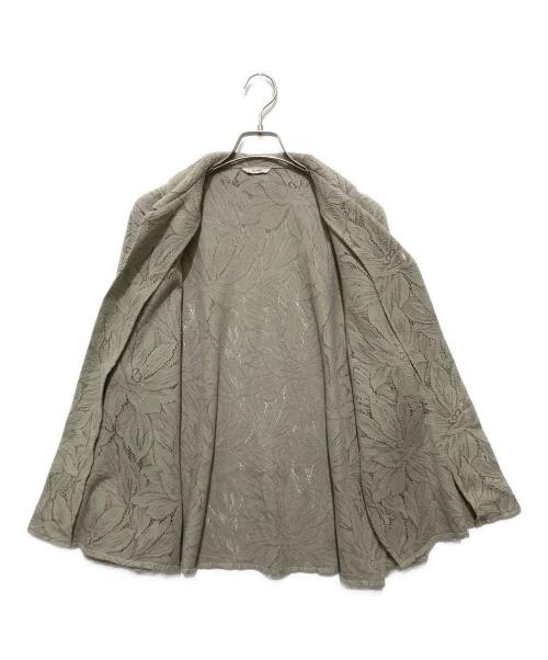 CLANE（クラネ）CLANE (クラネ) カーテンレース スリット シャツ カーキ サイズ:1の古着・服飾アイテム