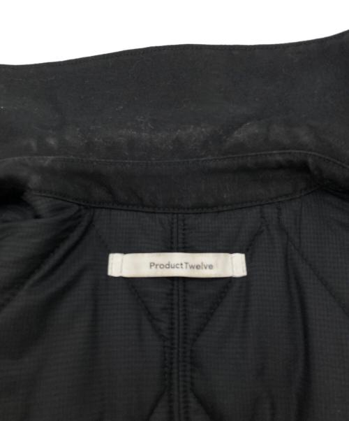 Product Twelve（プロダクトトゥエルブ）Product Twelve (プロダクトトゥエルブ) パデッドベスト ブラック サイズ:1の古着・服飾アイテム