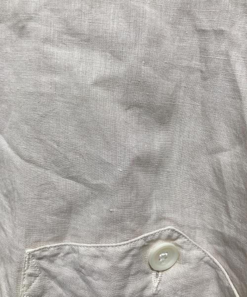 45R（フォーティファイブ・アール）45R (フォーティーファイブアール) リネンの908オーシャンプルシャツ アイボリー サイズ:記載無しの古着・服飾アイテム