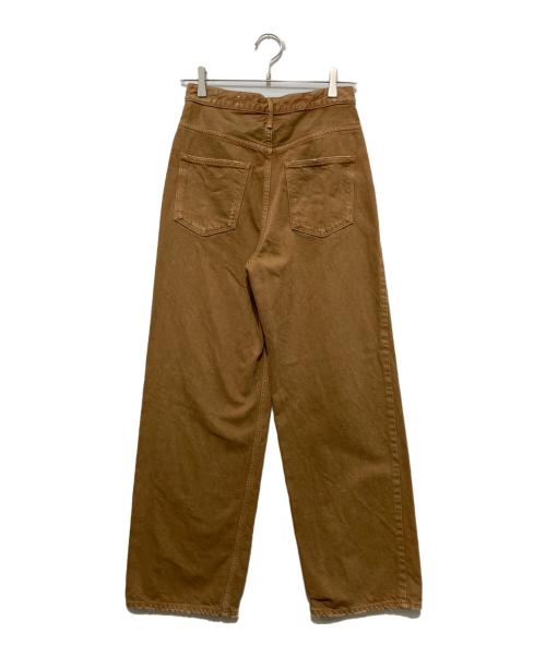 upper hights（アッパーハイツ）upper hights (アッパーハイツ) THE NIECE デニムパンツ GOLD ブラウン サイズ:24の古着・服飾アイテム