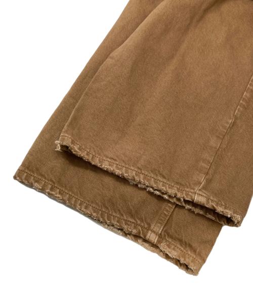 upper hights（アッパーハイツ）upper hights (アッパーハイツ) THE NIECE デニムパンツ GOLD ブラウン サイズ:24の古着・服飾アイテム