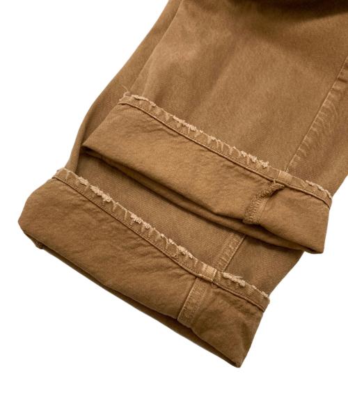 upper hights（アッパーハイツ）upper hights (アッパーハイツ) THE NIECE デニムパンツ GOLD ブラウン サイズ:24の古着・服飾アイテム