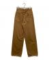 upper hights (アッパーハイツ) THE NIECE デニムパンツ GOLD ブラウン サイズ:24：6000円