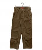 SUPREMEシュプリーム）の古着「22SS Double Knee Canvas Painter Pant / ダブルニーキャンバスペインターパンツ」｜ブラウン