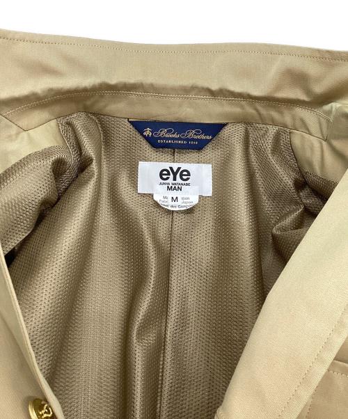 eYe COMME des GARCONS JUNYAWATANABE MAN（アイ コム デ ギャルソン ジュンヤ ワタナベ マン）eYe COMME des GARCONS JUNYAWATANABE MAN BROOKS BROTHERS (ブルックスブラザーズ) 24SS Co/Po シングル 3B テーラード ジャケット ベージュ サイズ:Mの古着・服飾アイテム