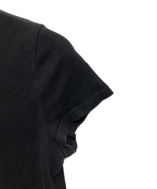 CHANEL（シャネル）CHANEL (シャネル) ココマーク半袖カットソー ブラック サイズ:38の古着・服飾アイテム