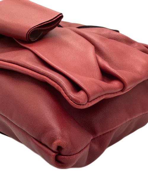 VALENTINO GARAVANI（ヴァレンティノ・ガラヴァーニ）VALENTINO GARAVANI (ヴァレンティノ・ガラヴァーニ) リボンモチーフ クラッチ ワン ショルダーバッグ グリーンの古着・服飾アイテム