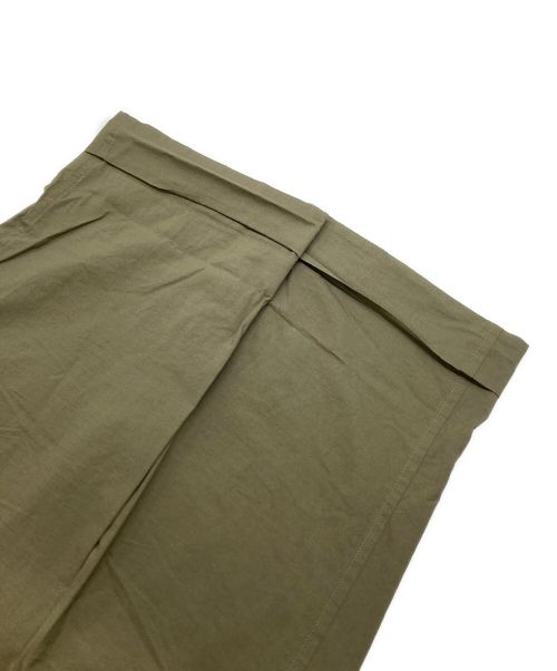 MARGARET HOWELL（マーガレットハウエル）MARGARET HOWELL (マーガレットハウエル) コットンシルクセットアップスーツ オリーブ サイズ:Sの古着・服飾アイテム