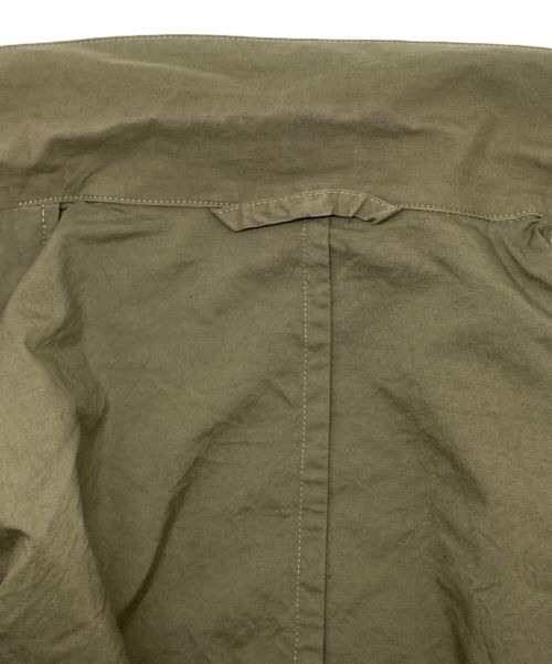 MARGARET HOWELL（マーガレットハウエル）MARGARET HOWELL (マーガレットハウエル) コットンシルクセットアップスーツ オリーブ サイズ:Sの古着・服飾アイテム