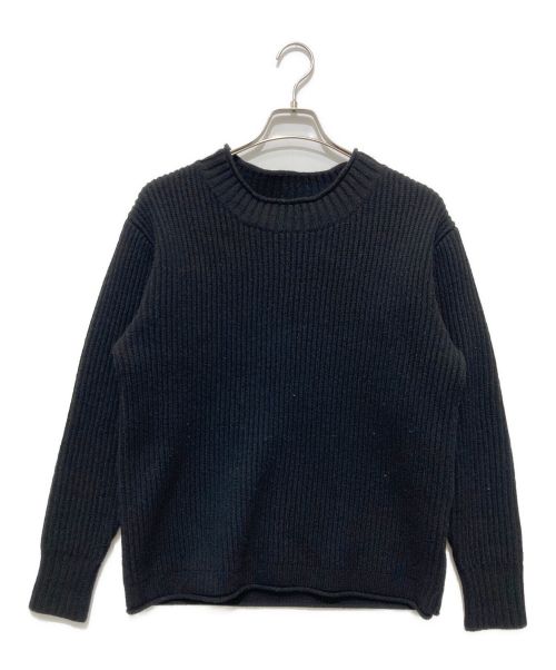 MHL（エムエイチエル）MHL (エムエイチエル) ウールニット ブラック サイズ:Mの古着・服飾アイテム