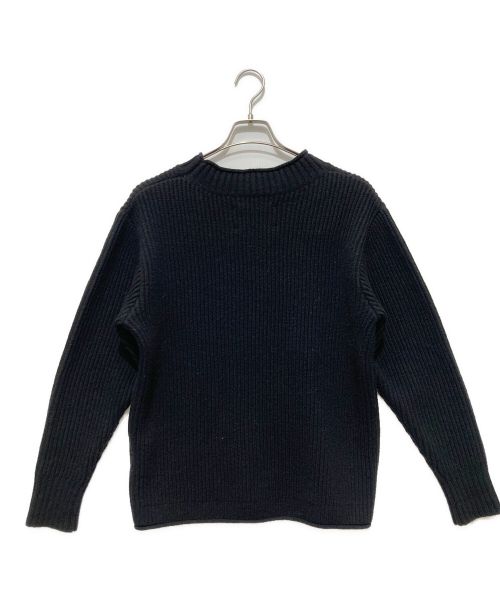 MHL（エムエイチエル）MHL (エムエイチエル) ウールニット ブラック サイズ:Mの古着・服飾アイテム