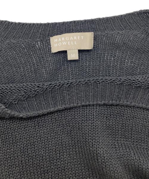 MARGARET HOWELL（マーガレットハウエル）MARGARET HOWELL (マーガレットハウエル) リネンシルクニット グレー サイズ:Mの古着・服飾アイテム