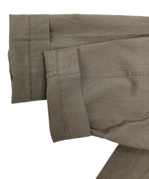 MARGARET HOWELL（マーガレットハウエル）MARGARET HOWELL (マーガレットハウエル) コットンシルクテーラードジャケット オリーブ サイズ:Sの古着・服飾アイテム