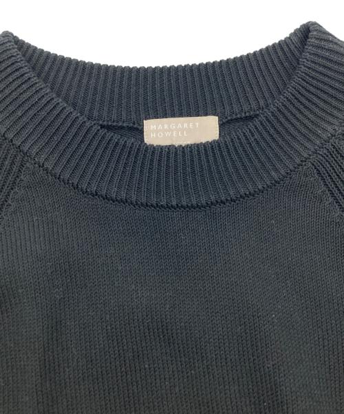 MARGARET HOWELL（マーガレットハウエル）MARGARET HOWELL (マーガレットハウエル) DRY COMPACT COTTON KINT ブラック サイズ:Mの古着・服飾アイテム