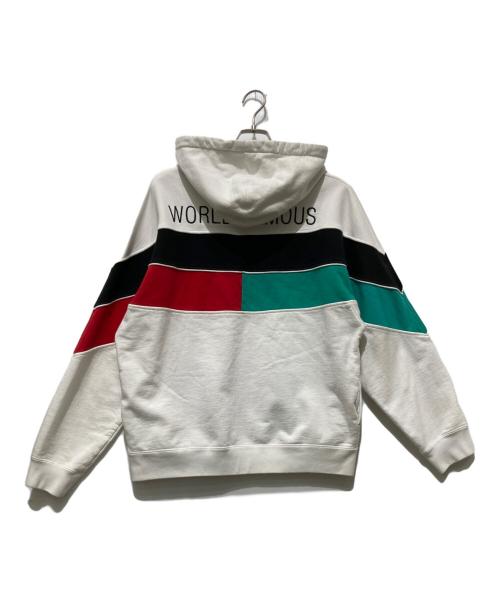 SUPREME（シュプリーム）SUPREME (シュプリーム) 20SS Milan Hooded Sweatshirt ミラノ パーカー ホワイト×ブラック サイズ:Mの古着・服飾アイテム