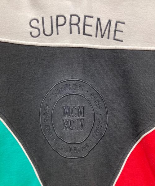 SUPREME（シュプリーム）SUPREME (シュプリーム) 20SS Milan Hooded Sweatshirt ミラノ パーカー ホワイト×ブラック サイズ:Mの古着・服飾アイテム