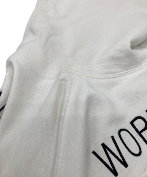 SUPREME（シュプリーム）SUPREME (シュプリーム) 20SS Milan Hooded Sweatshirt ミラノ パーカー ホワイト×ブラック サイズ:Mの古着・服飾アイテム