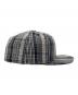 中古・古着 Supreme (シュプリーム) New Era (ニューエラ) Supreme Metallic Plaid S Logo New Era Cap グレー サイズ:7 3/4：11000円