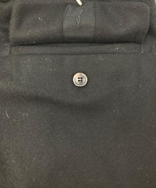 lownn（ローン）lownn (ローン) ウールタックパンツ ブラック サイズ:46の古着・服飾アイテム