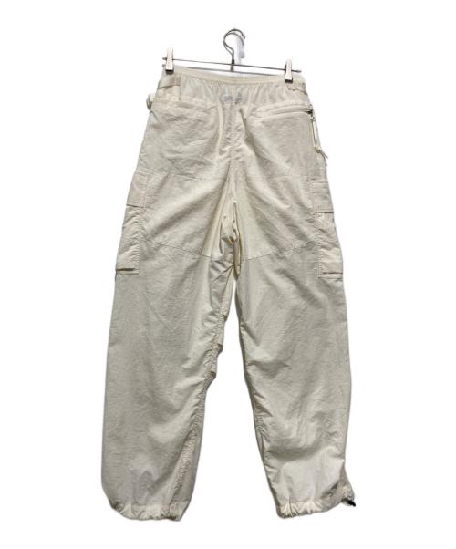 Product Twelve（プロダクトトゥエルブ）Product Twelve (プロダクトトゥエルブ) Utility Pants ユーティリティー ナイロン カーゴ パンツ アイボリー サイズ:2の古着・服飾アイテム