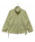 YOKE（ヨーク）の古着「23SS MILITARY ZIP BLOUSON / ミリタリージップブルゾン」｜グリーン