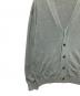 中古・古着 ATON (エイトン) HEMP KNIT OVERSIZED CARDIGAN ヘンプニットオーバーサイズカーディガン グレー サイズ:XL：9000円