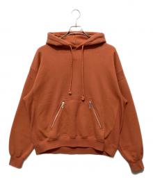 MATSUFUJI（マツフジ）の古着「Carry Pocket Hoodie カリーポケットパーカー」｜ブラウン